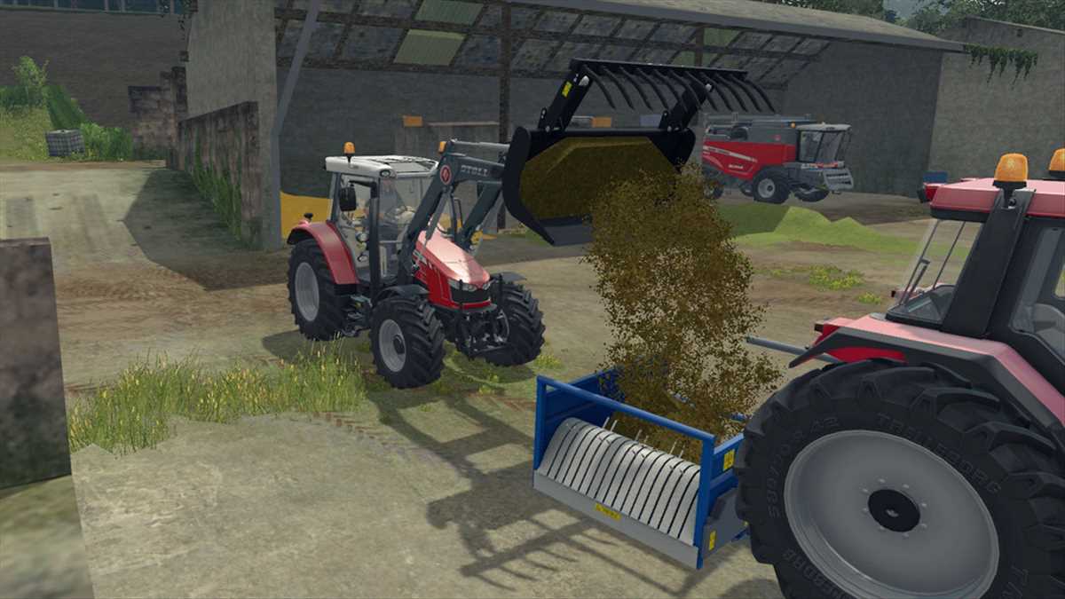 LS17,Anbaugeräte,Sonstige Anbaugeräte,,Goweil RBA - Rundballen Mischer