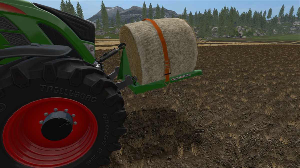 LS17,Anbaugeräte,Sonstige Anbaugeräte,,Rundballen Gabeln Pack