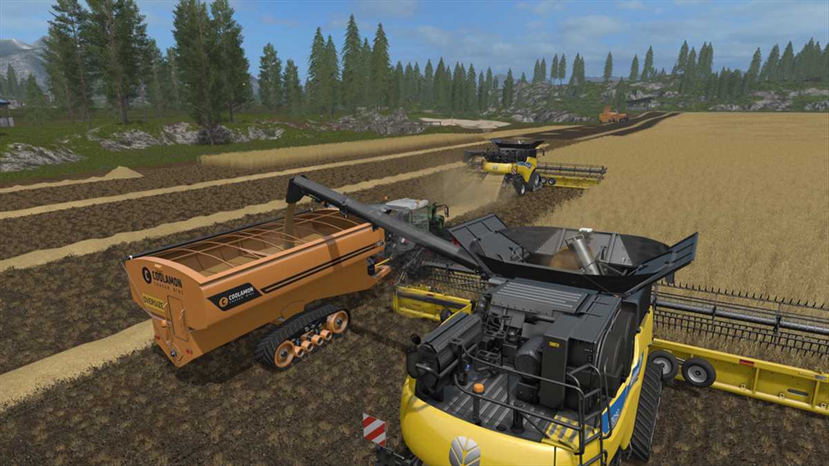 LS17,Anhänger,Überladewagen,,Coolamon Chaser Bins 30T und 36T
