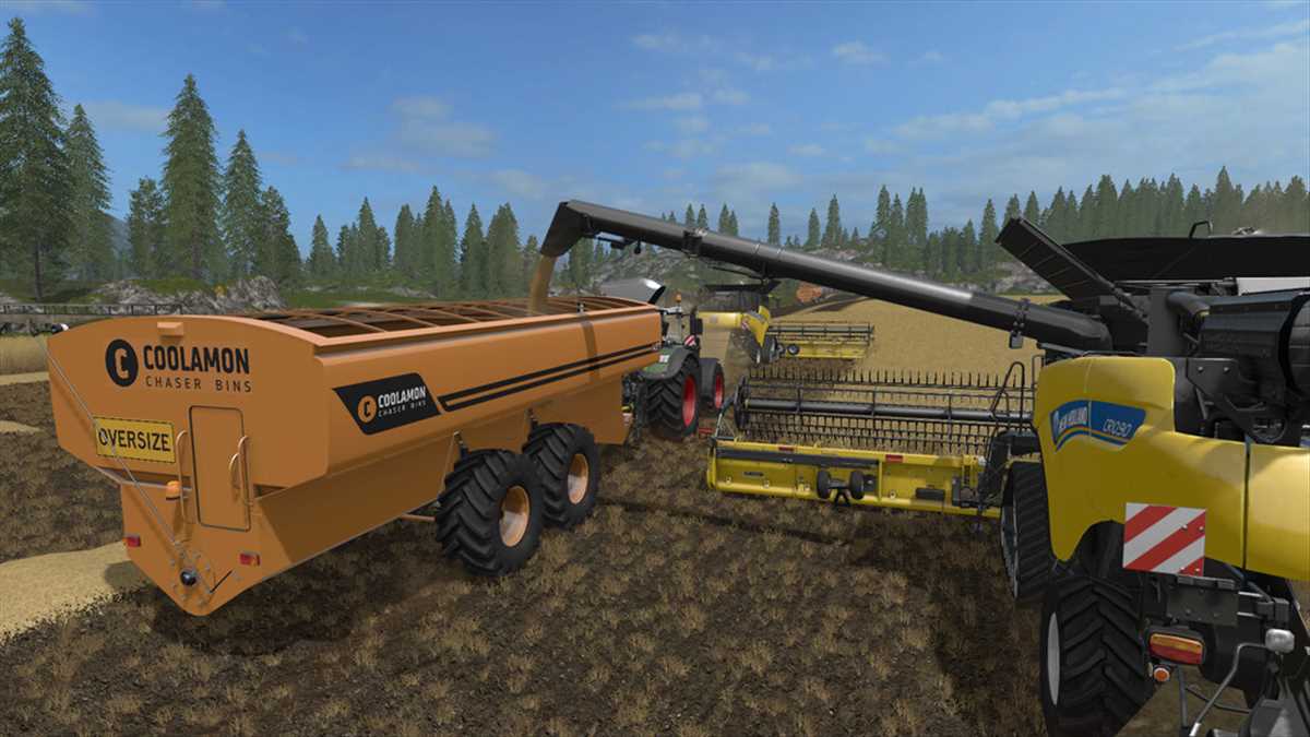 LS17,Anhänger,Überladewagen,,Coolamon Chaser Bins 45T und 60T