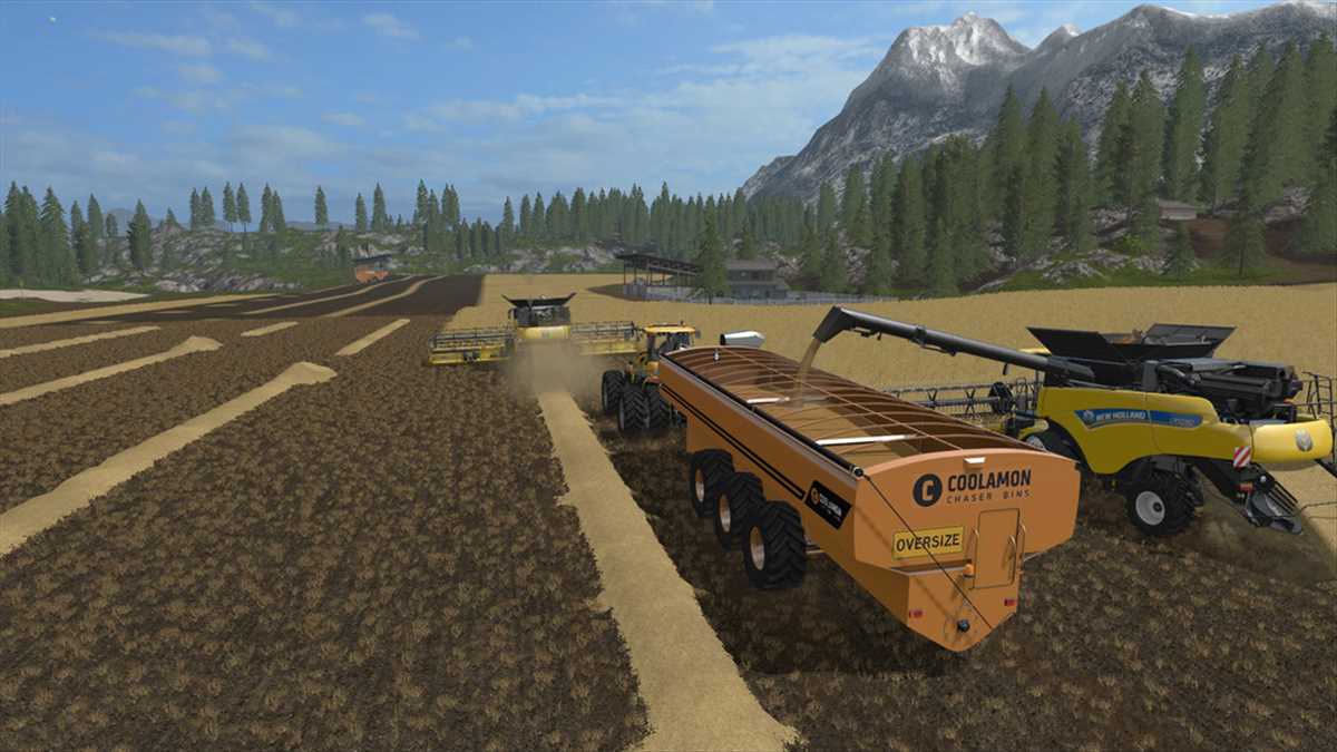 LS17,Anhänger,Überladewagen,,Coolamon Chaser Bins 45T und 60T