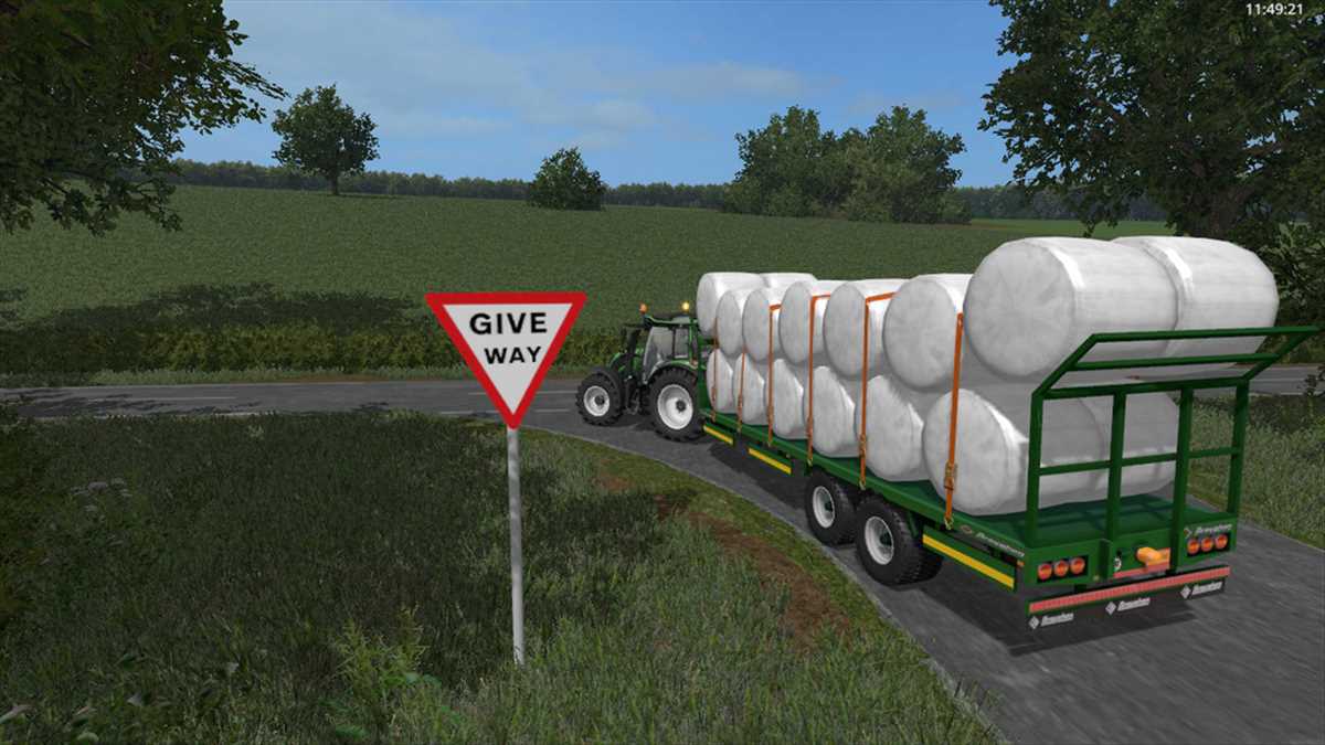 landwirtschafts farming simulator ls fs 17 ls17 fs17 2017 ls2017 fs2017 mods free download farm sim Broughan 28 Fuß Ballen Anhänger 1.0.0.0