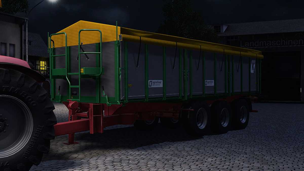 LS17,Anhänger,Drehschemel,,Kröger Agroliner HKD 402 Pack