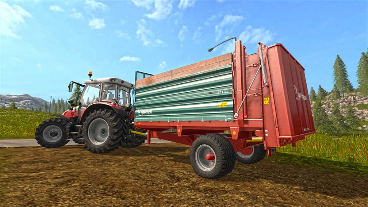 LS17,Anhänger,Einachser,,Farmtech 6t