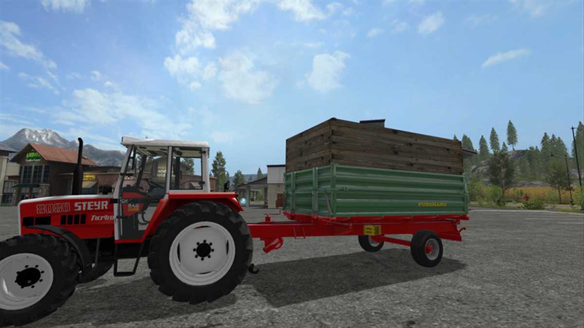 LS17,Anhänger,Einachser,,Universal 1Achs Kipper Pack