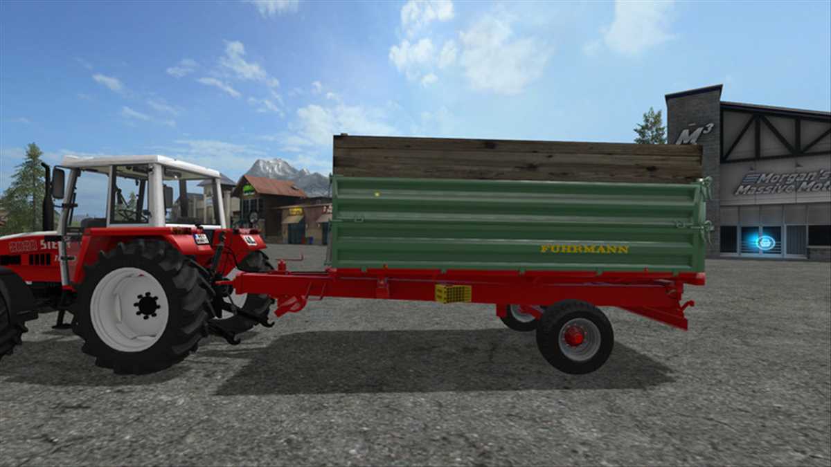 LS17,Anhänger,Einachser,,Universal 1Achs Kipper Pack