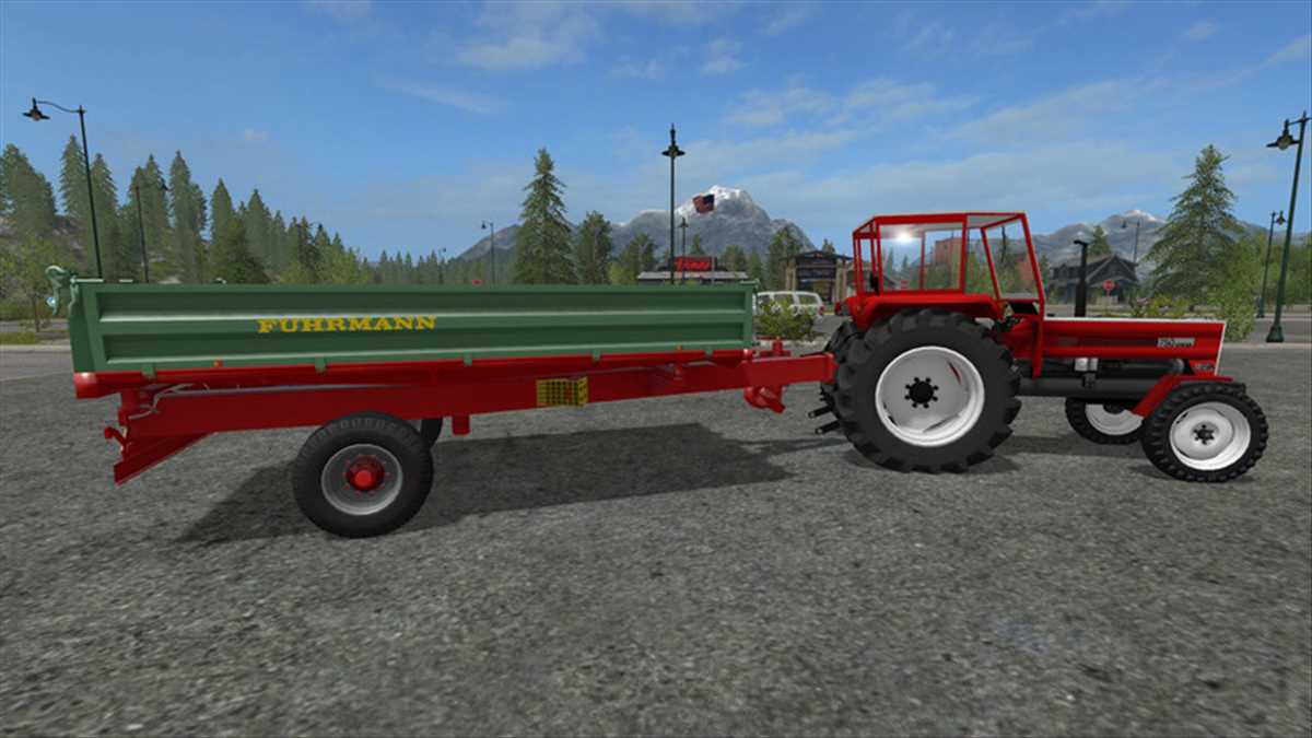 LS17,Anhänger,Einachser,,Universal 1Achs Kipper Pack