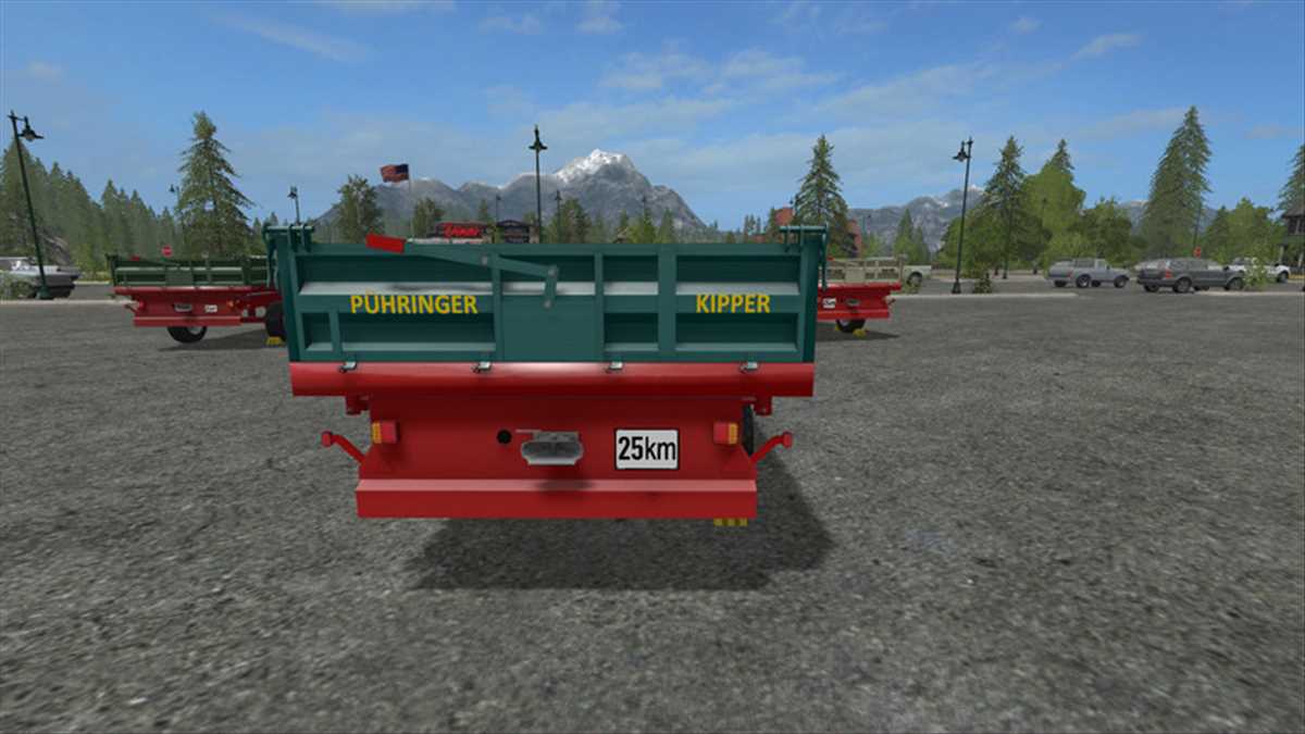 LS17,Anhänger,Einachser,,Universal 1Achs Kipper Pack