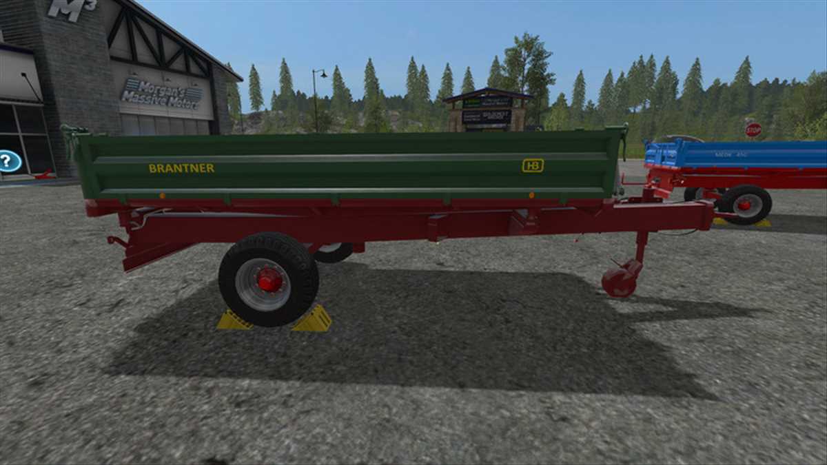 LS17,Anhänger,Einachser,,Universal 1Achs Kipper Pack