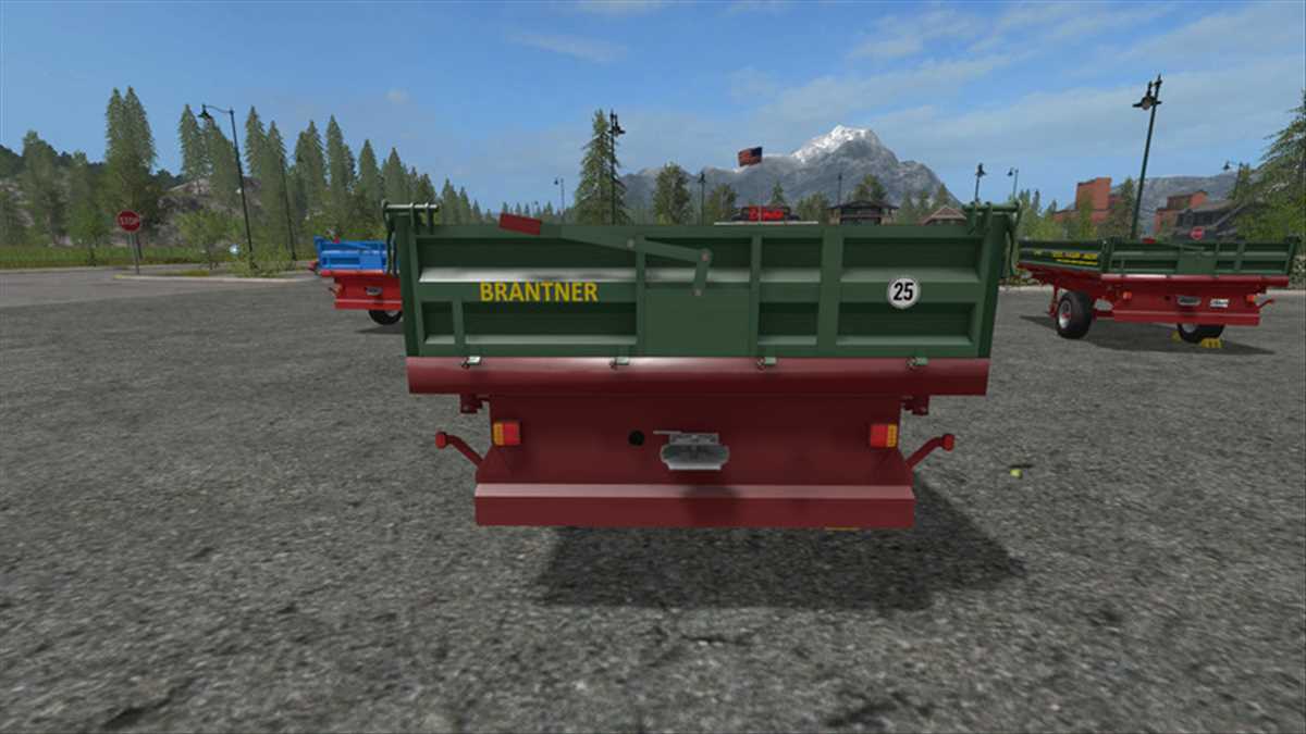 LS17,Anhänger,Einachser,,Universal 1Achs Kipper Pack