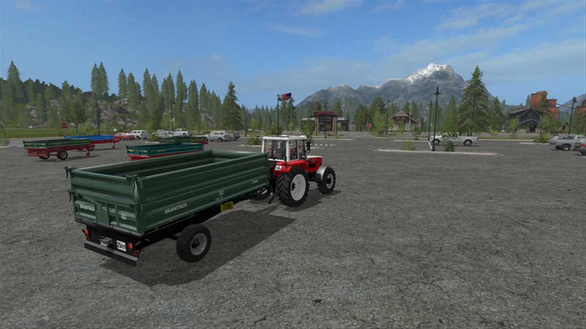 LS17,Anhänger,Einachser,,Universal 1Achs Kipper Pack