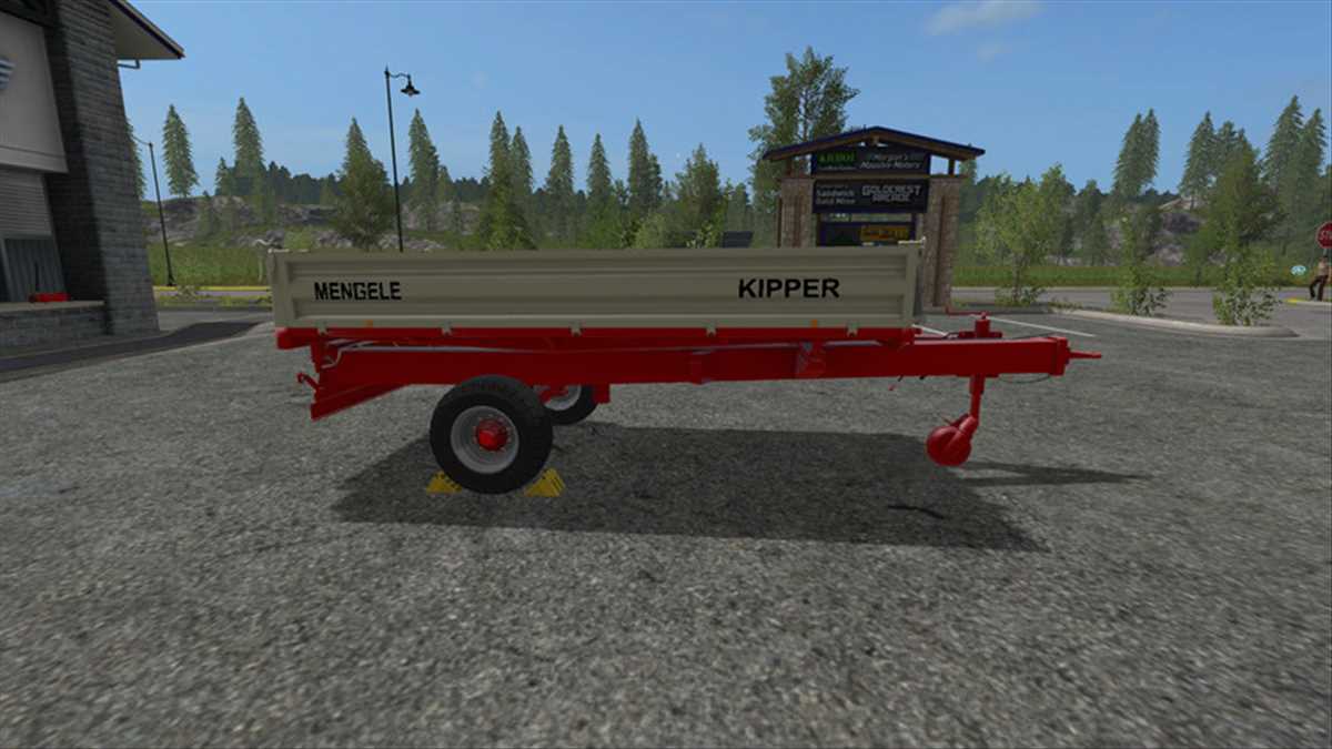 LS17,Anhänger,Einachser,,Universal 1Achs Kipper Pack