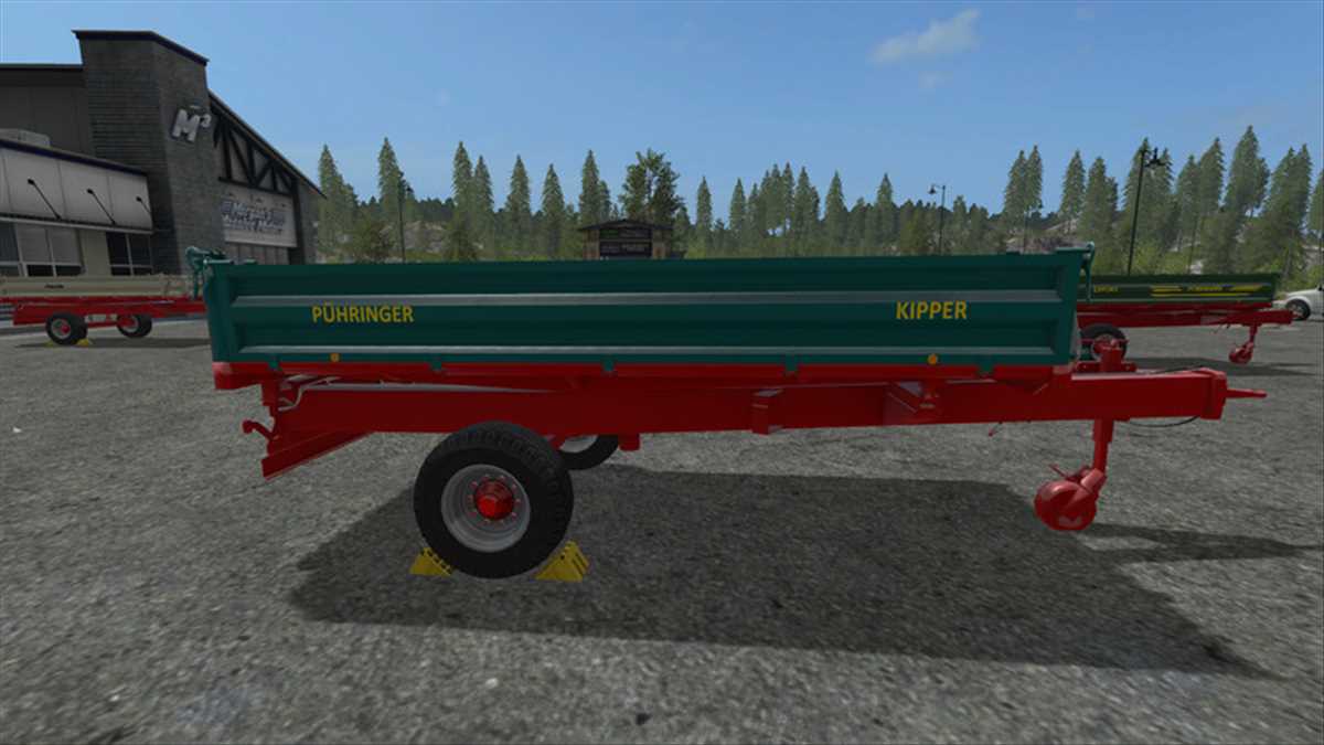 LS17,Anhänger,Einachser,,Universal 1Achs Kipper Pack