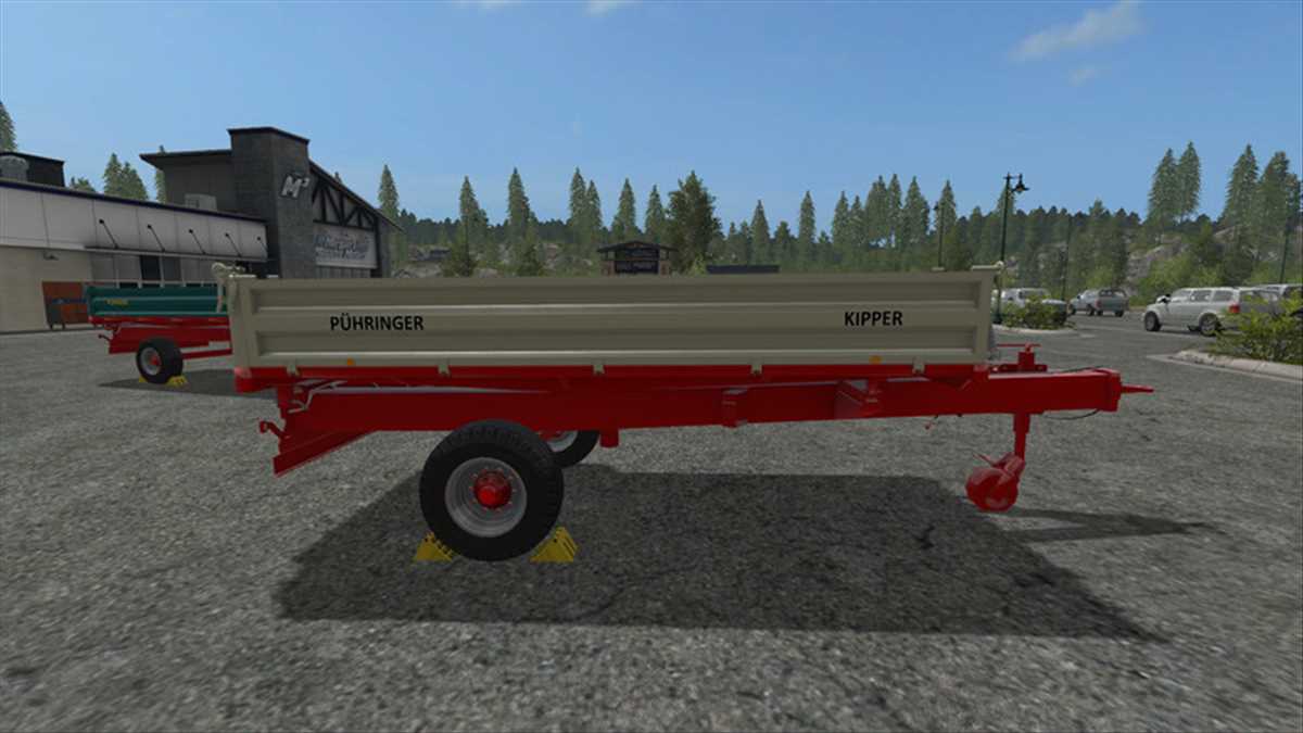 LS17,Anhänger,Einachser,,Universal 1Achs Kipper Pack