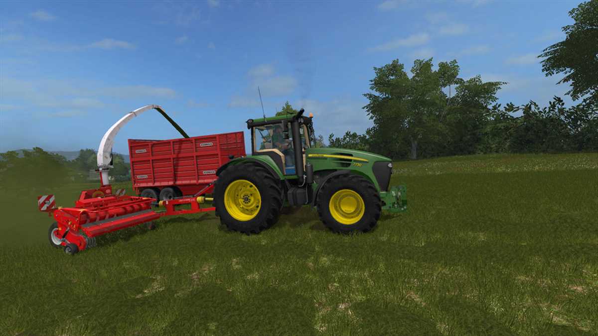 LS17,Anhänger,Erntemaschinen,,Lely P300 Silage Feldhäcksler