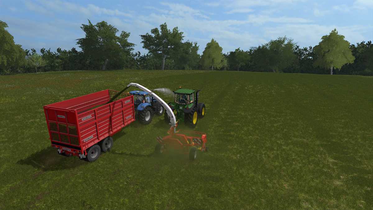 LS17,Anhänger,Erntemaschinen,,Lely P300 Silage Feldhäcksler