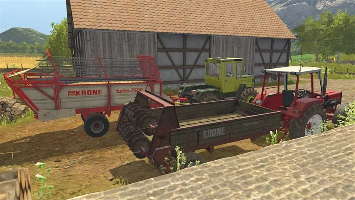 LS17,Anhänger,Ladewagen,,Krone Turbo 2500