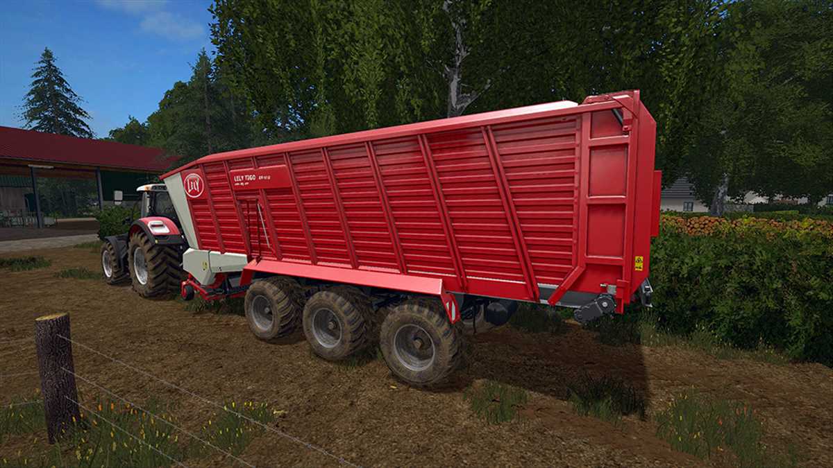 LS17,Anhänger,Ladewagen,,Lely Tigo XR 100D