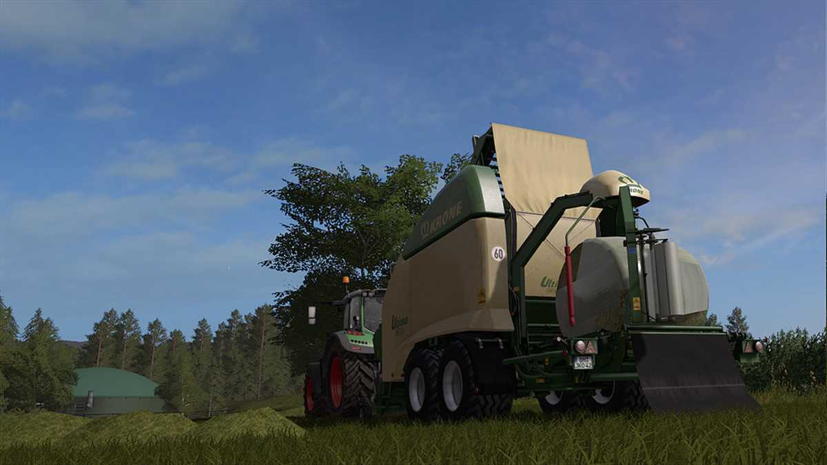 LS17,Anhänger,Pressen,,Krone Ultima CF 155 XC
