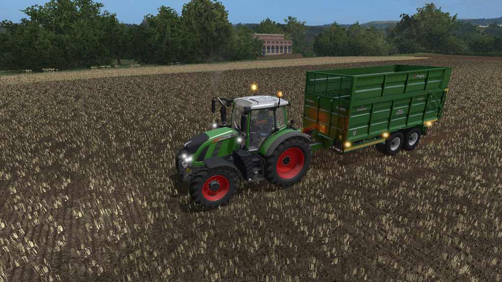 LS17,Anhänger,Silage,,Broughan 18 Fuß Silage Anhänger