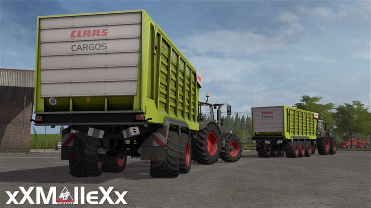 LS17,Anhänger,Silage,,Claas Cargos 700 Pack