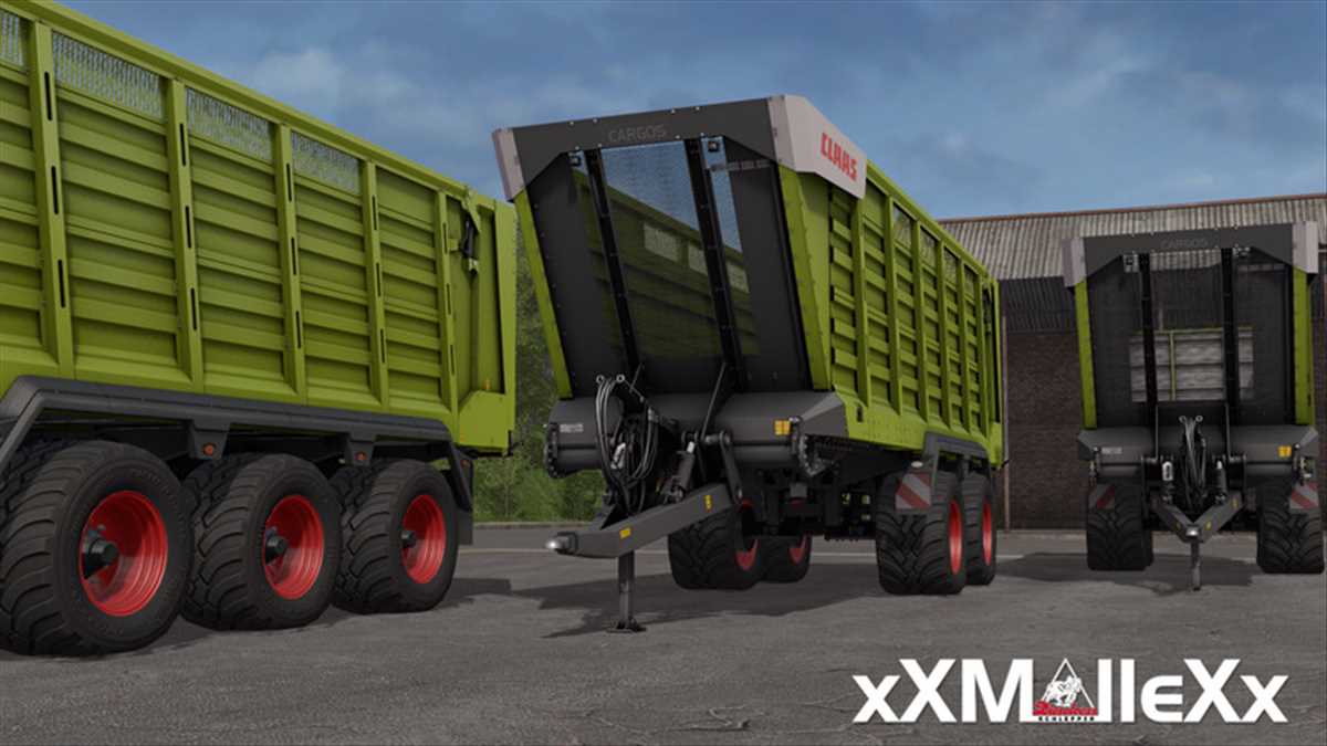 LS17,Anhänger,Silage,,Claas Cargos 700 Pack