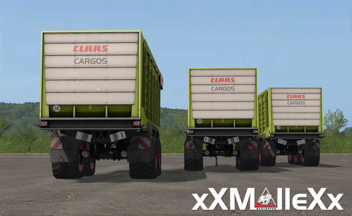 LS17,Anhänger,Silage,,Claas Cargos 700 Pack