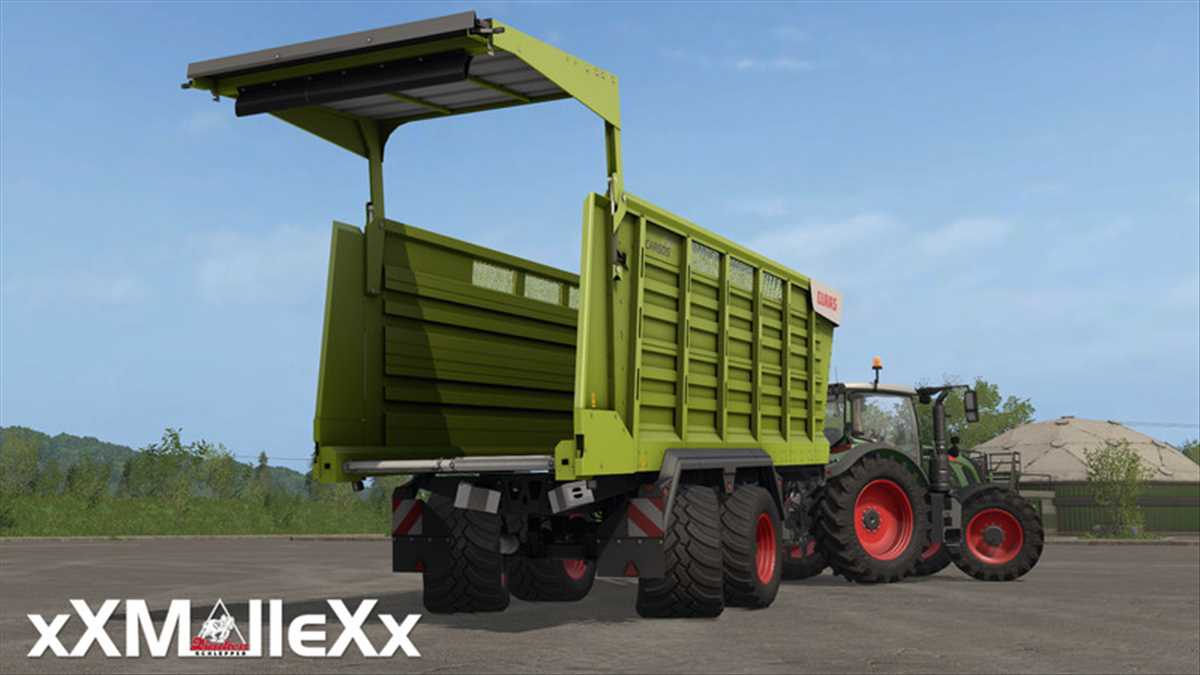 LS17,Anhänger,Silage,,Claas Cargos 700 Pack