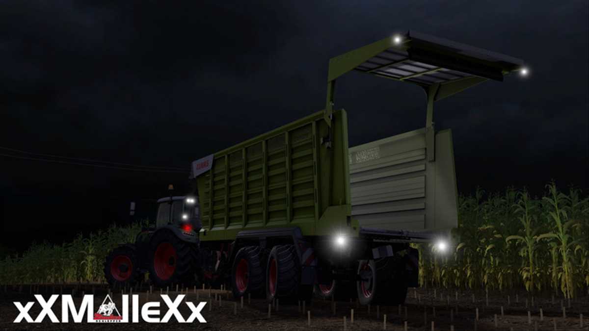 LS17,Anhänger,Silage,,Claas Cargos 700 Pack