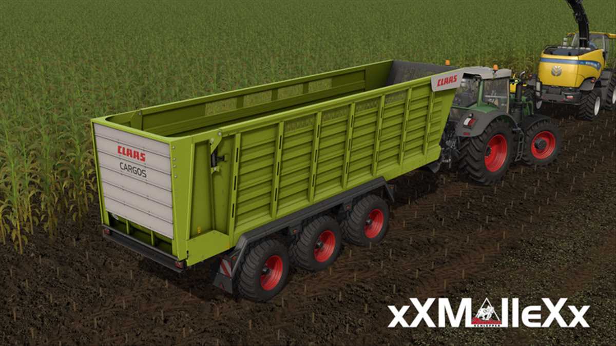 LS17,Anhänger,Silage,,Claas Cargos 700 Pack