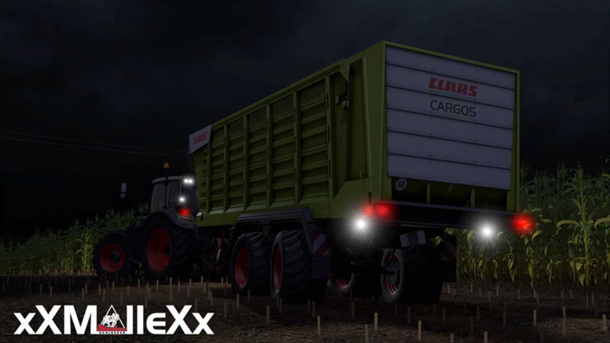 LS17,Anhänger,Silage,,Claas Cargos 700 Pack