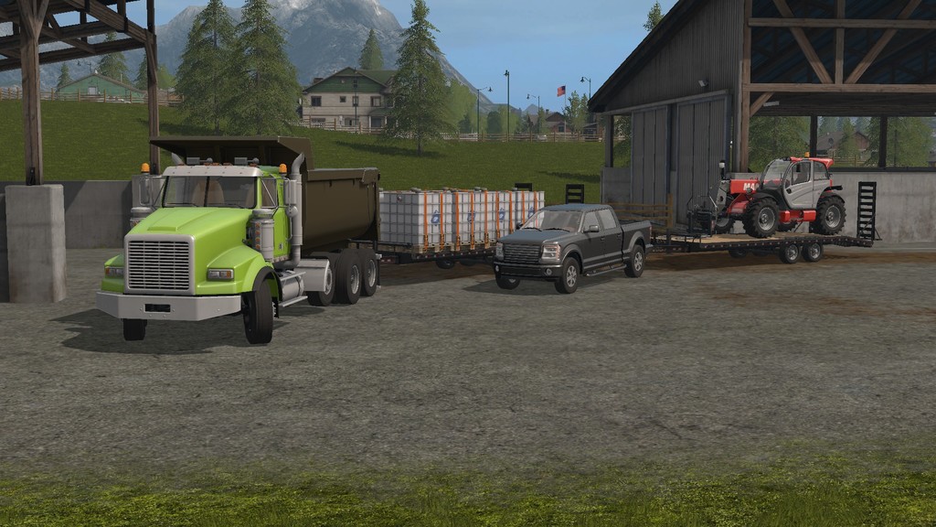 LS17,Anhänger,Tieflader,,BBM Trailer DO24