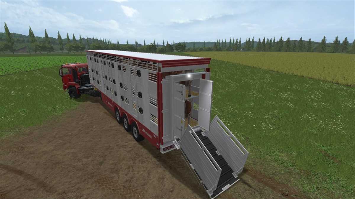 LS17,Anhänger,Tiertransport,,Tiertransporter Pack (Hühner-Edition)