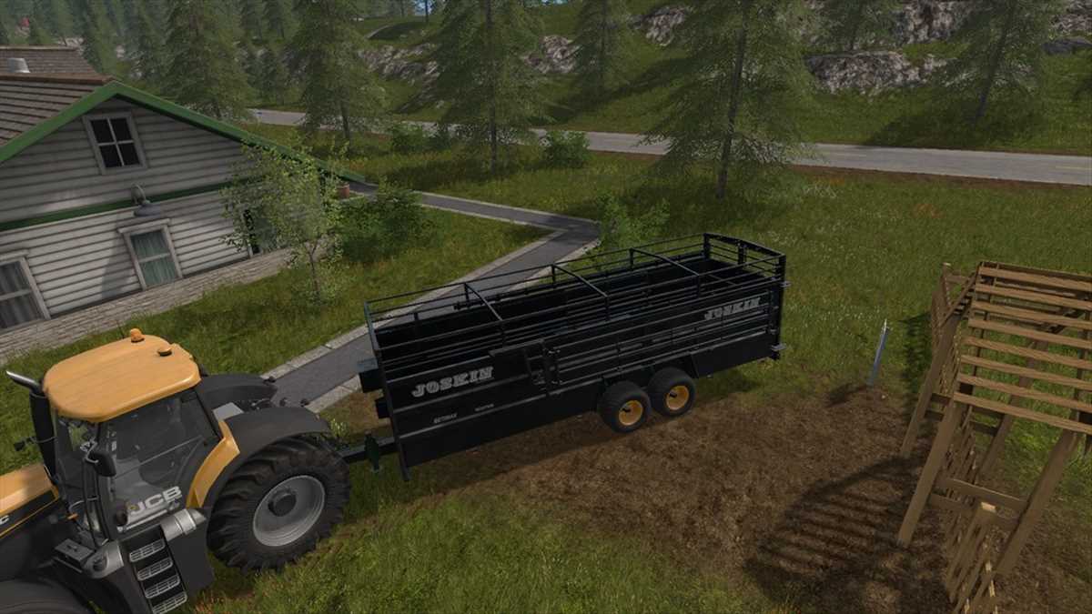 LS17,Anhänger,Tiertransport,,Tiertransporter Pack (Hühner-Edition)