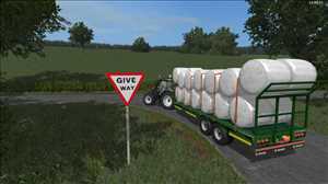 landwirtschafts farming simulator ls fs 17 ls17 fs17 2017 ls2017 fs2017 mods free download farm sim Broughan 28 Fuß Ballen Anhänger 1.0.0.0
