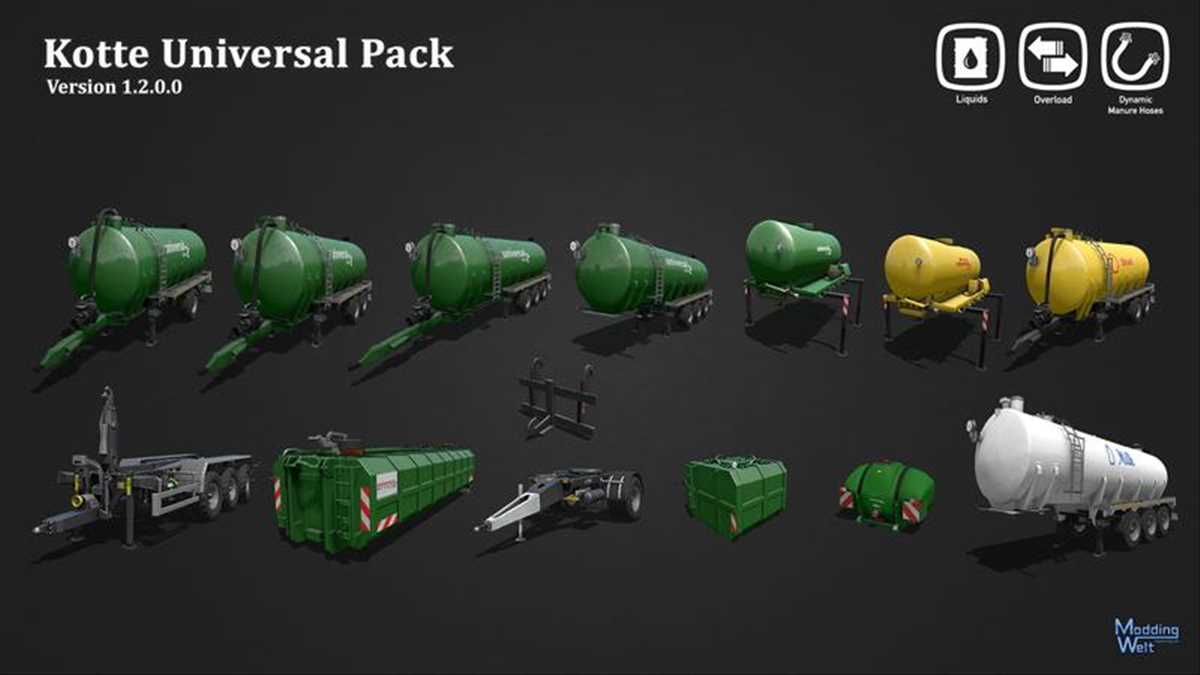 Mod Kotte Universal Pack
