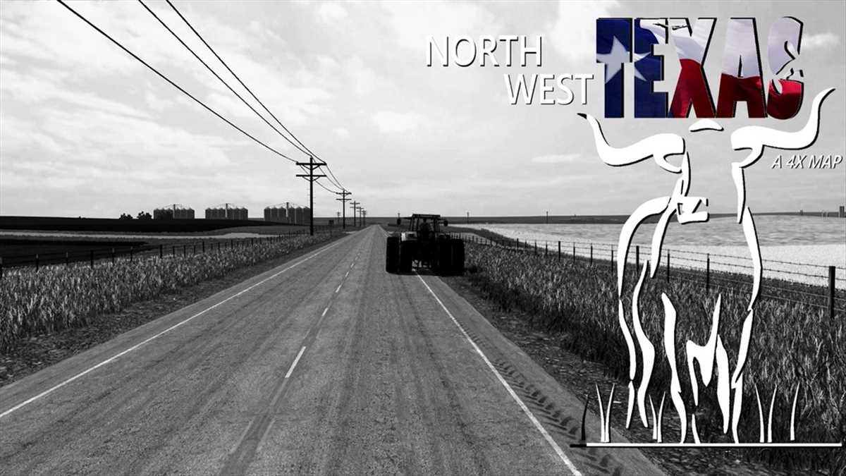 LS17,Maps & Gebäude,4fach Maps,,North West Texas 4X