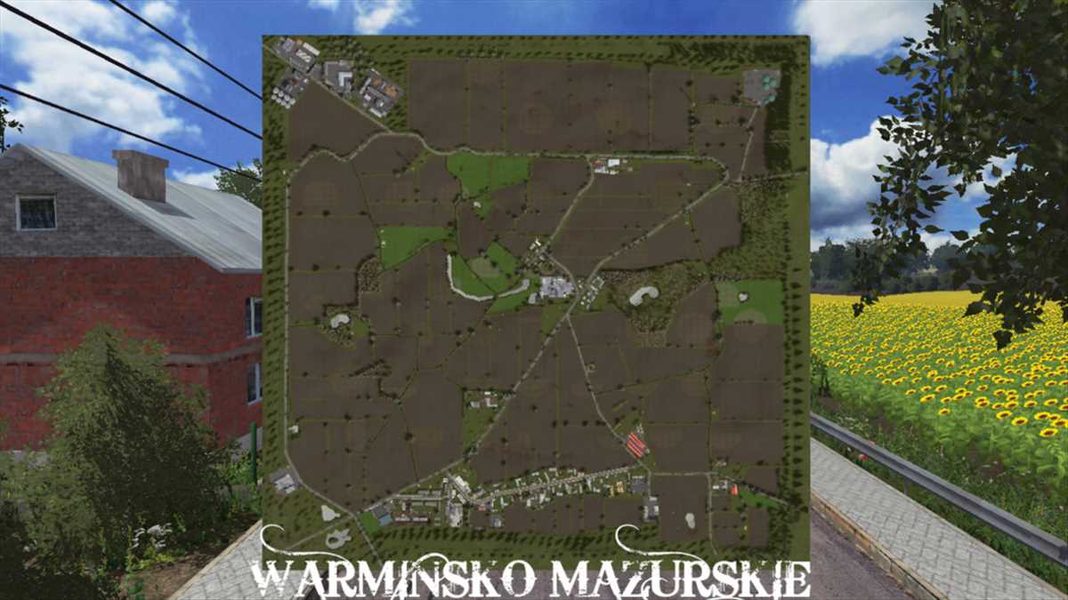 LS17,Maps & Gebäude,4fach Maps,,Warmian-Masurian