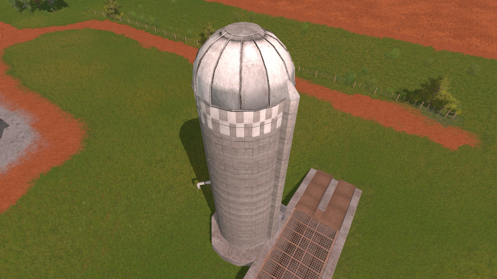 LS17,Maps & Gebäude,Gebäude mit Funktion,,Getreidespeicher Silo Platzierbar