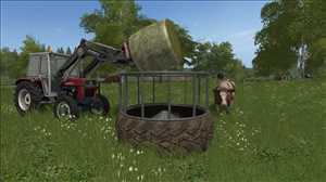 landwirtschafts farming simulator ls fs 17 ls17 fs17 2017 ls2017 fs2017 mods free download farm sim Stahl Rundraufe auf Reifen Prefab 1.0.0.0