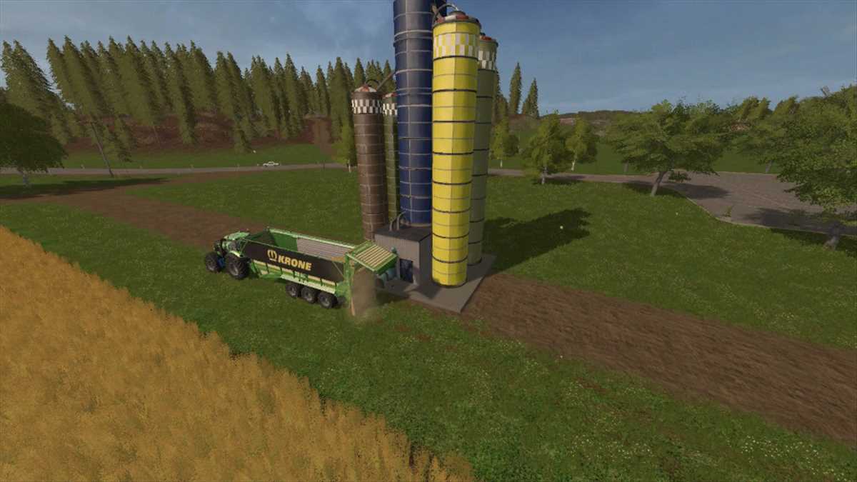 landwirtschafts farming simulator ls fs 17 ls17 fs17 2017 ls2017 fs2017 mods free download farm sim Häcksel- Und Holzschnitzel Silo 1.0.0