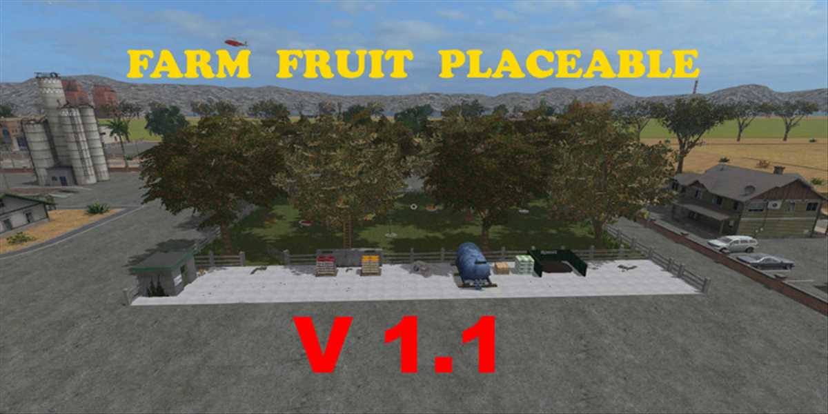 Placeable Farm Fruit