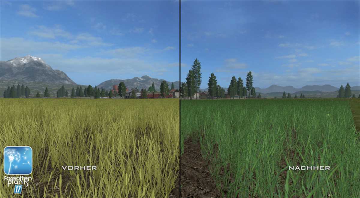 LS17,Maps & Gebäude,Texturen,,Forgotten Plants - Wheat / Barley