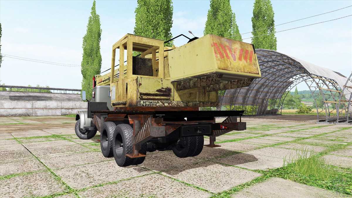 LS17,Selbstfahrer,Autokräne,,Kraz 257