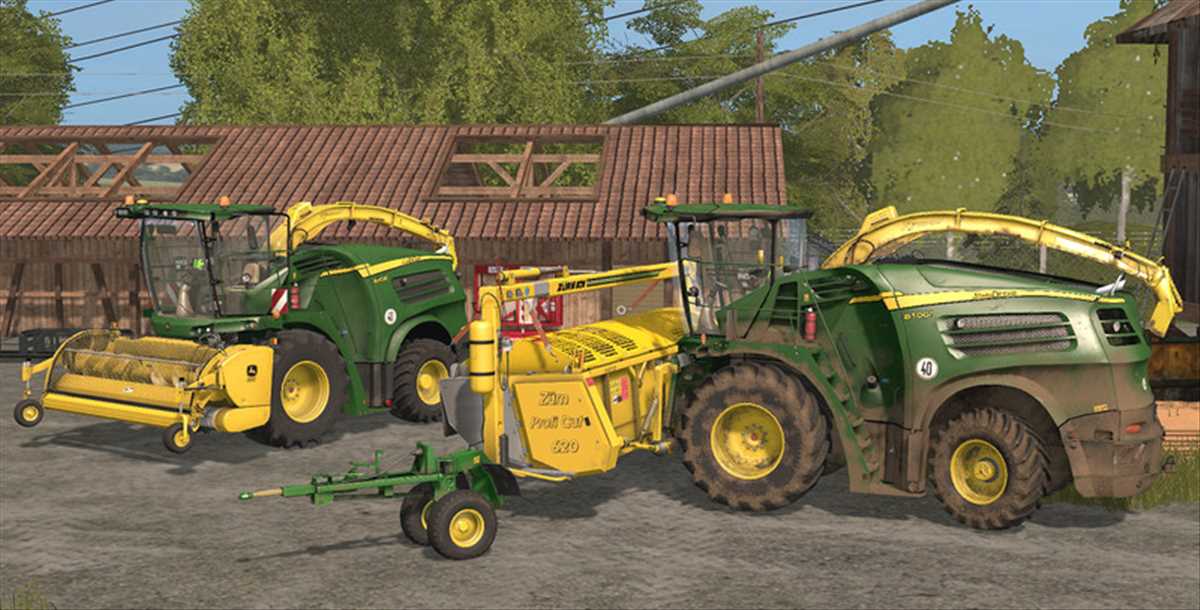 LS17,Selbstfahrer,Feldhäcksler,,John Deere 8000 Serie