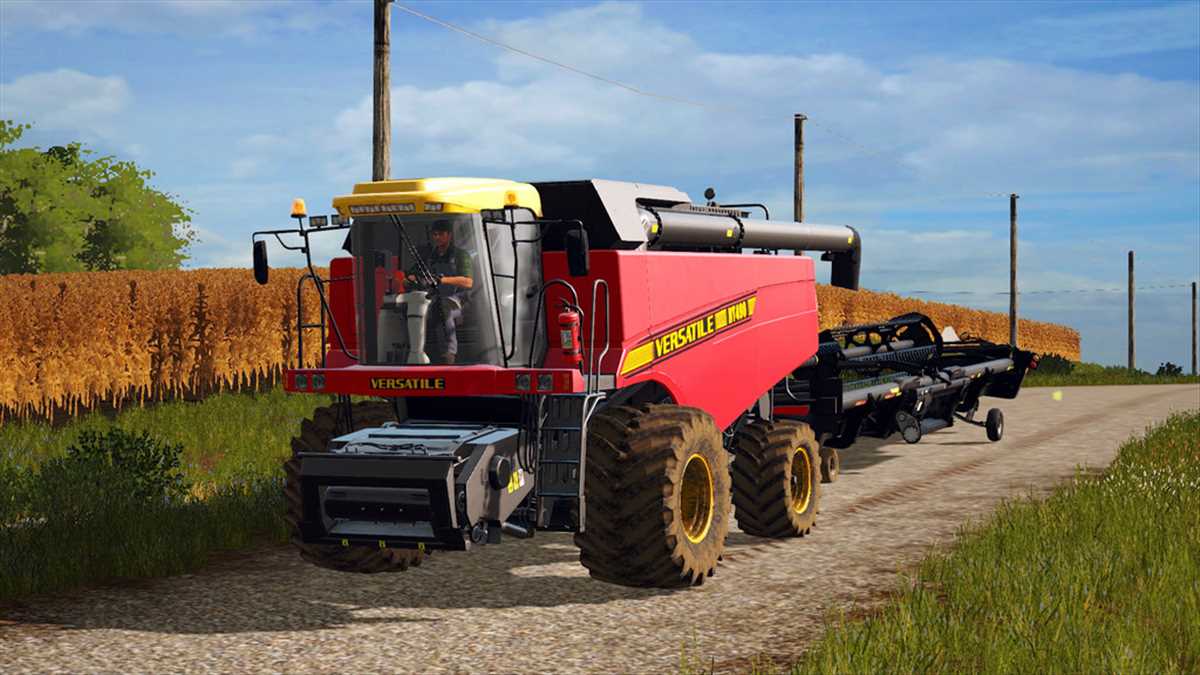 Farming simulator 2017 ru. Комбайн versatile rt490. Комбайн версатайл 490. ФС 19 versatile комбайн. Комбайн версатайл FS 19.