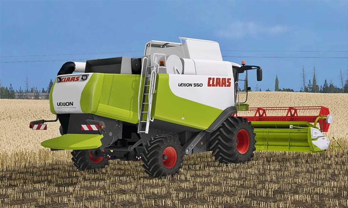 LS17,Selbstfahrer,Mähdrescher,Claas,Claas Lexion 550