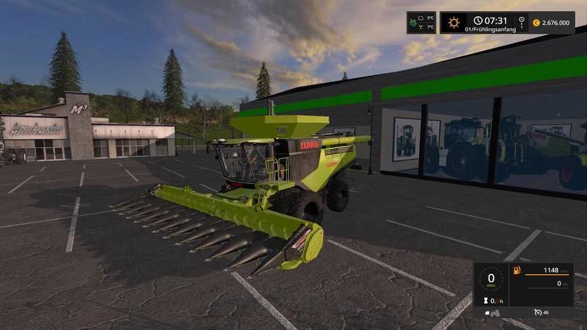 Mod Claas Lexion 780 Package Limited Edition