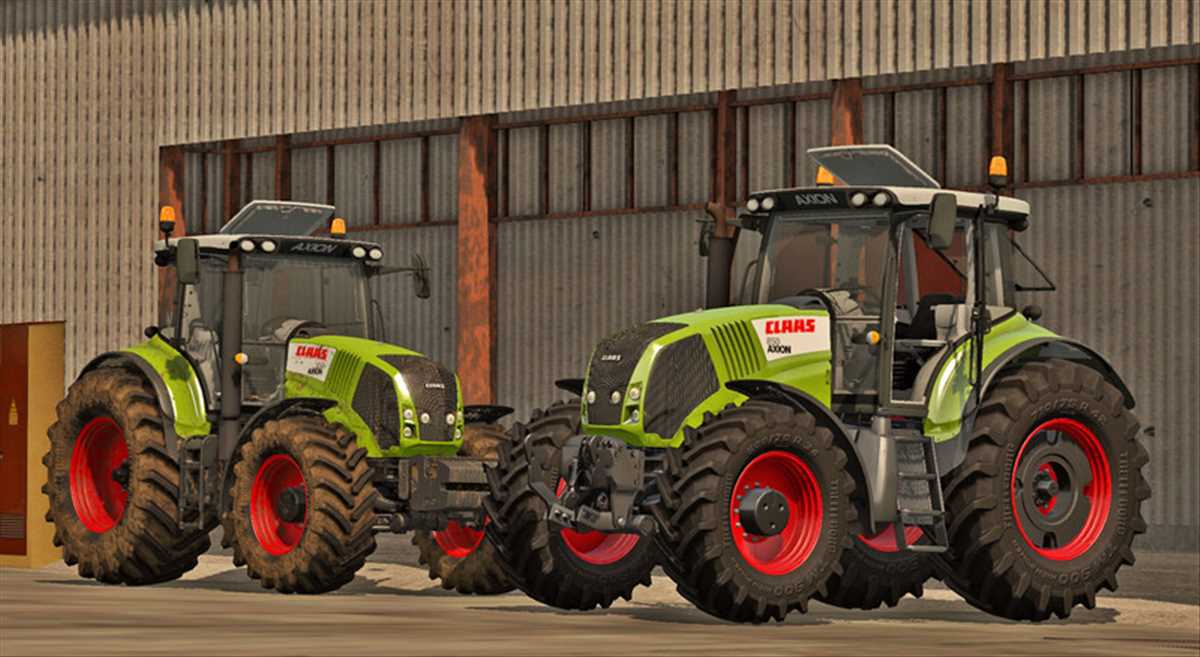 LS17,Traktoren,Claas,,Claas Axion 800 (810, 830, 850)