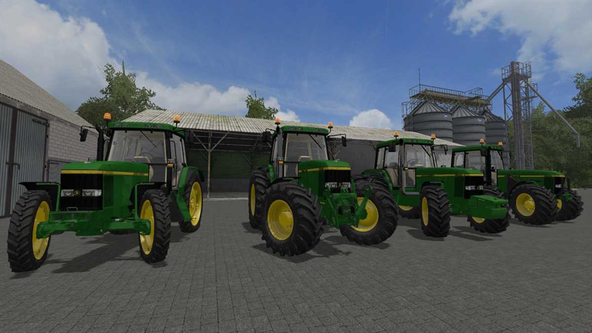 LS17,Traktoren,John Deere,6000,John Deere 6000 Ten Series
